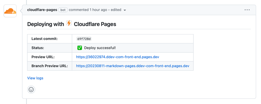 Deploying to ddev.com