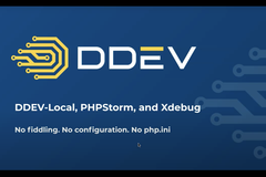 Still from video title matching this post, with the subtitle "No fiddling. No configuration. No php.ini"